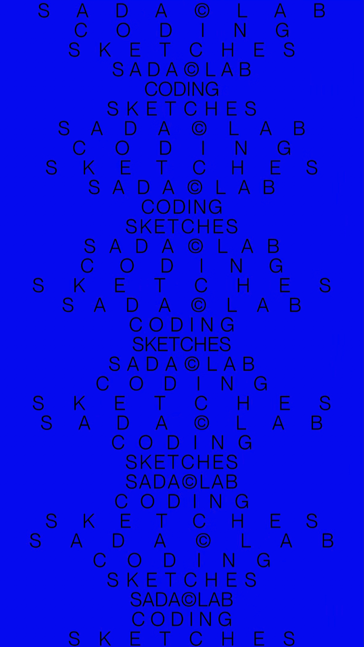 Creative Coding Lab